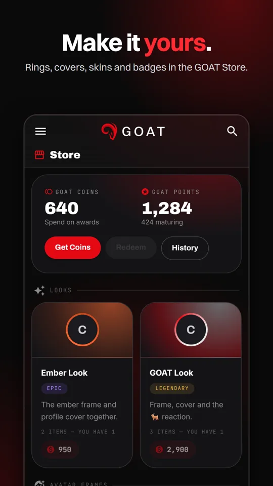 GOAT Store